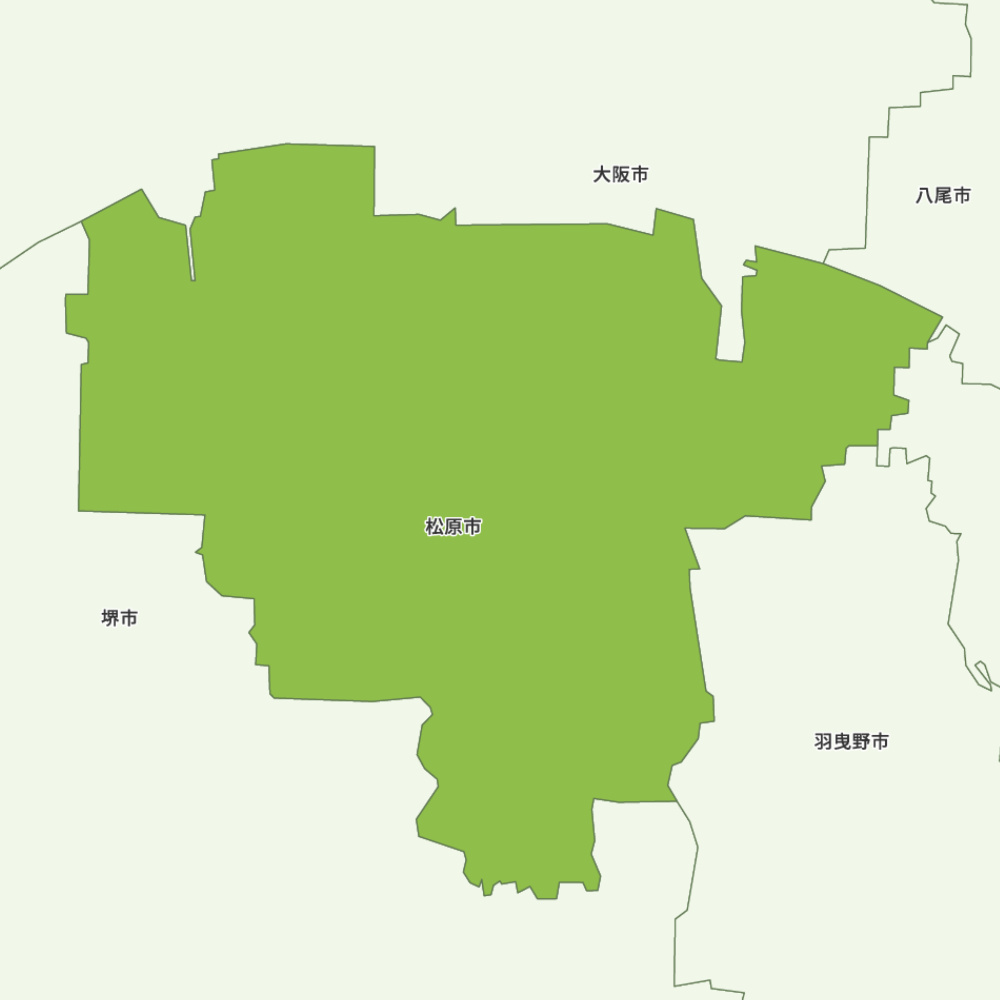 松原市地図