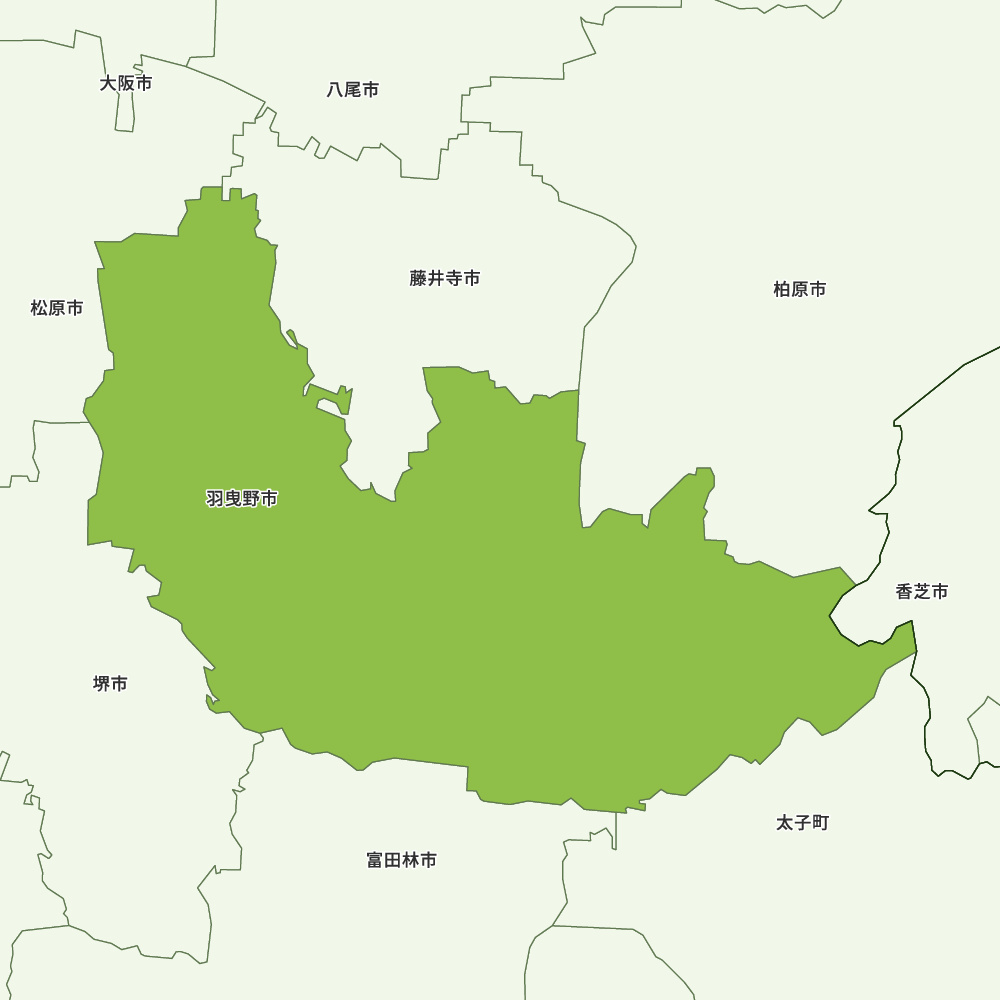 羽曳野市地図